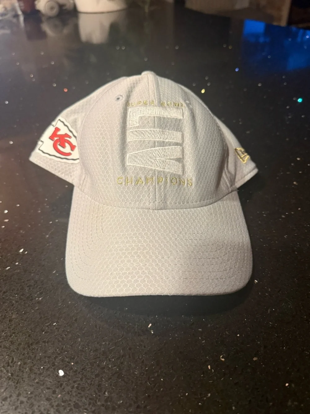 New Era White Kansas City Chiefs Champions Hat - Picture 3 of 7